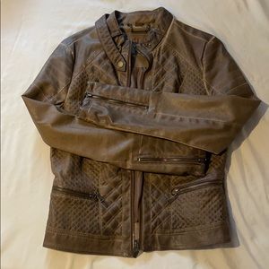 Pleather Moto Jacket